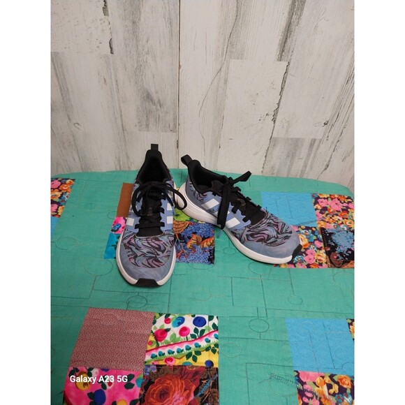 Adidas Girls Fortarun 2.0 ID4496 Multicolor Running Shoes Sneakers Size 4 - Picture 9 of 9